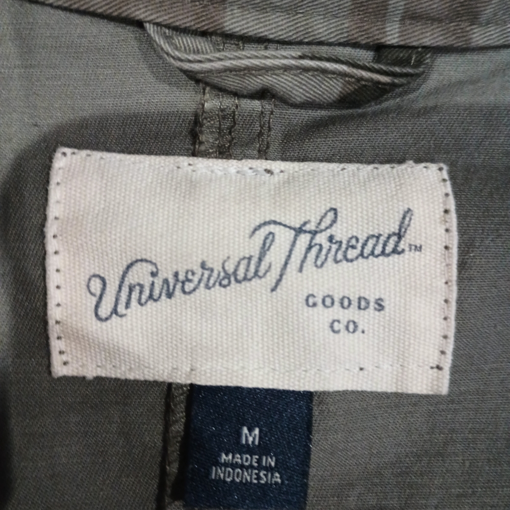 Universal Thread Camouflage Jean Jacket - image 12